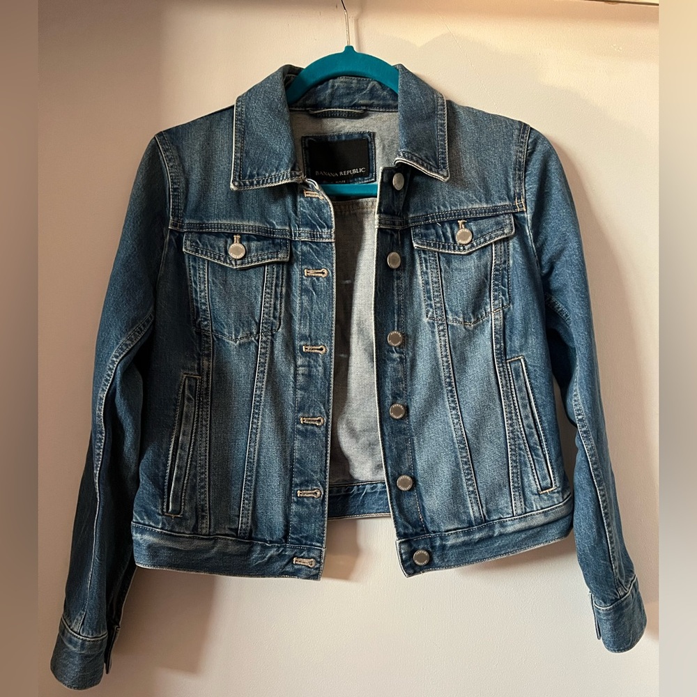 Banana Republic Blue Jean Jacket